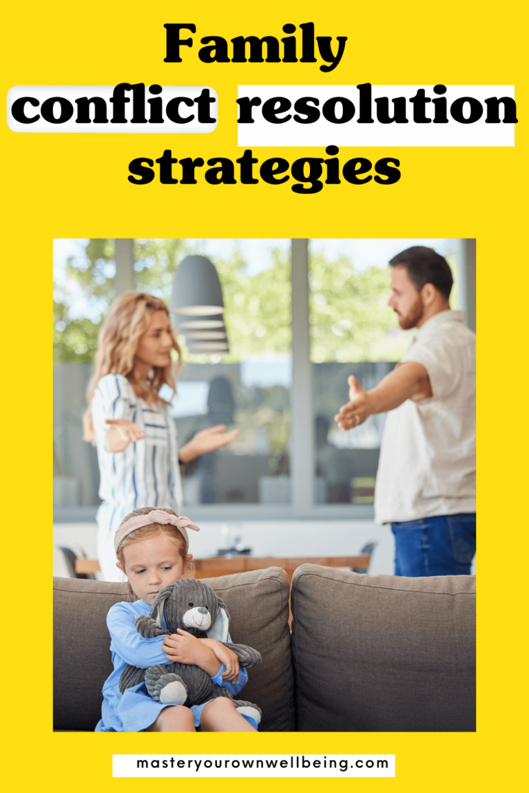 family conflict resolution strategies